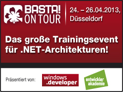 BASTA! on Tour 2013 - Das große .NET-Trainingsevent