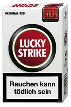 Lucky Strike - Produkte online kaufen, bestellen Sie lucky Original online bei www.steuerfrei-shoppen.net