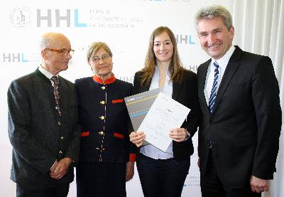 Ehemalige und Stiftung fördern Deutschlandstipendien an der HHL Leipzig Graduate School of Managment