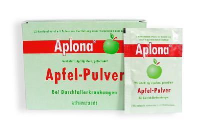 Getrocknetes Apfelpulver gegen Durchfall - die zeitgemäße Produktlösung für ein alt bewährtes Wirkprinzip