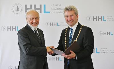 HHL Awards Honorary Doctorate to Hans-Werner Sinn