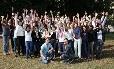 70 Austauschstudenten aus 26 Ländern. Neue Austauschstudenten an Deutschlands ältester BWL-Uni