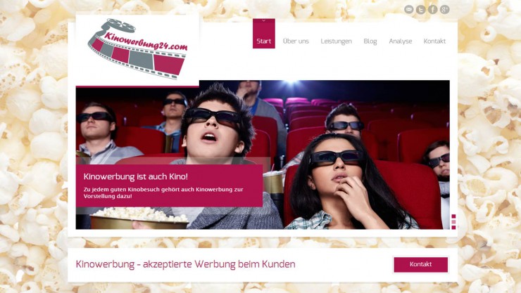 Brutto-Werbedruck wÃ¤chst durch Kinowerbung im Juni 2013