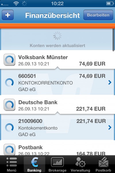 In neuem Look: GAD Online-Filiale+ für iPhone ab sofort im App Store verfügbar