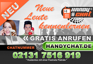 Handychat.de schaltet am 22.11.2013 die erste Plakatwerbung in Grevenbroich
