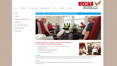 Der MILON- Zirkel im Fitness LOFT in Hannover