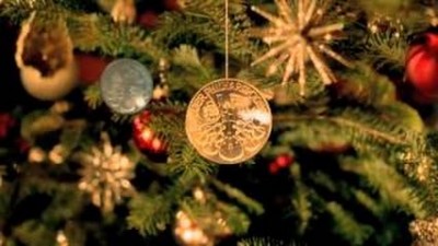Münze Österreich wünscht Goldene Weihnachten
