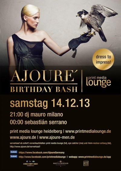 AJOURE Birthday Bash - Das Trendmagazin feiert Jubiläum!