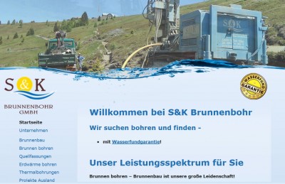 Hochprofessioneller Brunnenbau und Brunnen bohren mit führenden Experten aus dem österreichischen Bundesland Kärnten