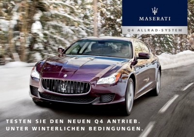 Maserati Winter Tour macht Halt in Hintertux