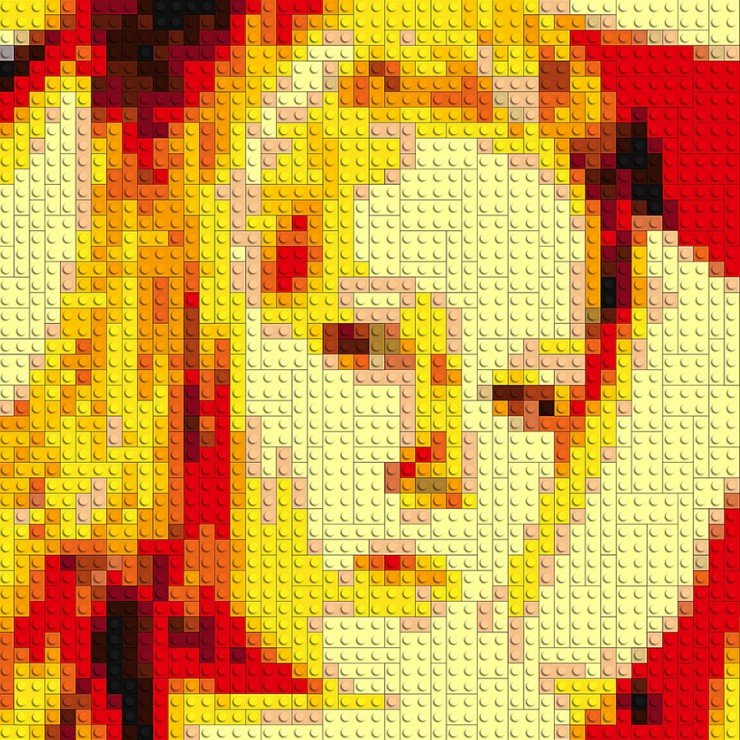 Die kreative Geschenkidee: Erstelle Dein Lego Portrait nach eigener Vorlage