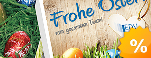 Eine schöne Werbung zu Osterzeit