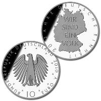 Zehn-Euro-Silbermünzen vor dem Aus?