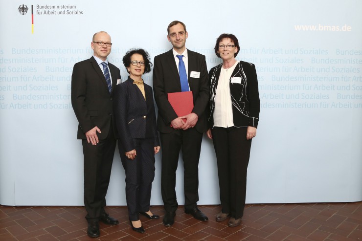 Heinz von Heiden GmbH Bauleistungszentrum als Unternehmen mit Weitblick ausgezeichnet