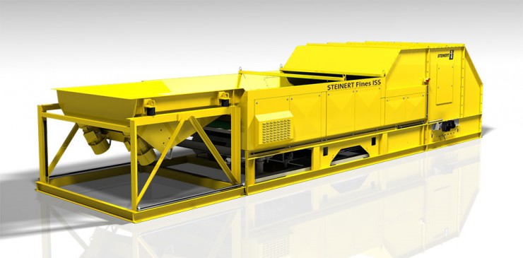 Zwei neue Technologien kombiniert in der Steinert Fines ISS für kleinste Korngrößen in der Metallrückgewinnung