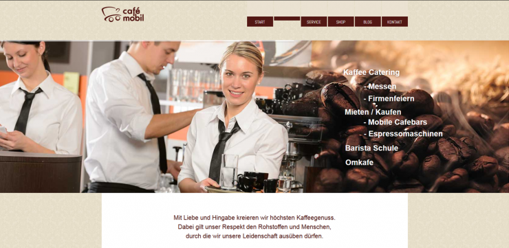 Cafe-Mobil.de - Branchenprimus feiert 15 jähriges Bestehen
