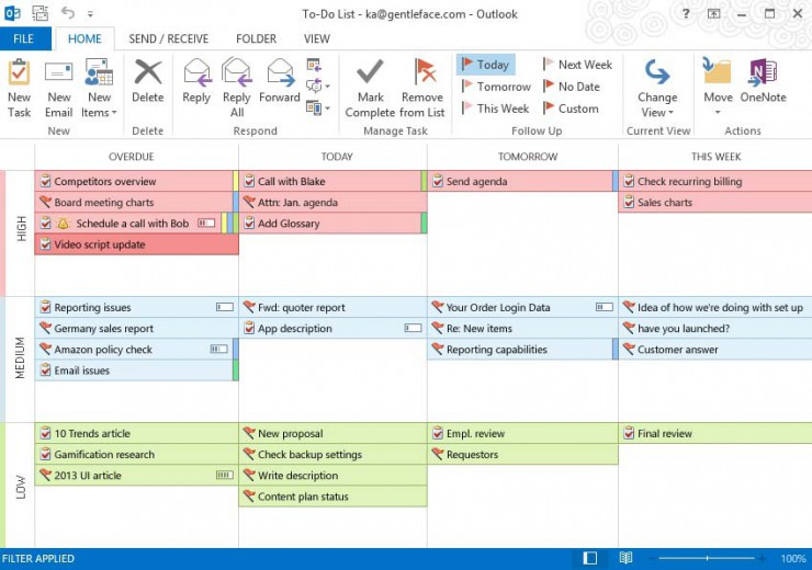 Eisenhower-Prinzip Outlook-Add-In TaskCracker ist jetzt in Deutsch verfügbar