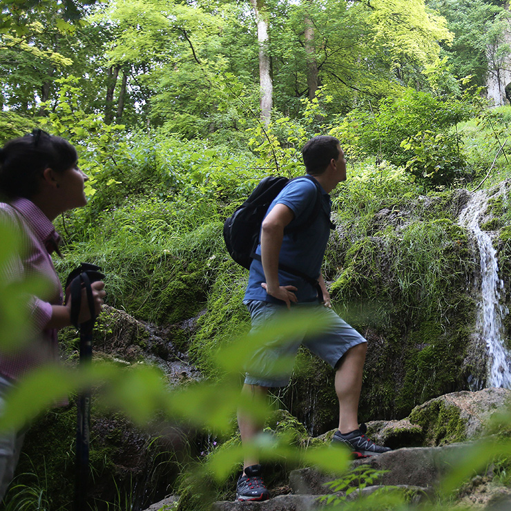 Wasserfallsteig - Premiumwandern auf den Grafensteigen Bad Urach