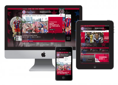 BTD betreut Launch der neuen US-Website des FC Bayern