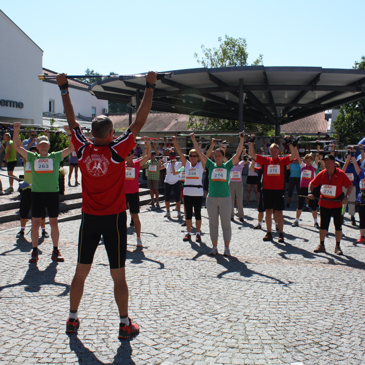 In Bad Griesbach wird jeder zum Marathon-Walker