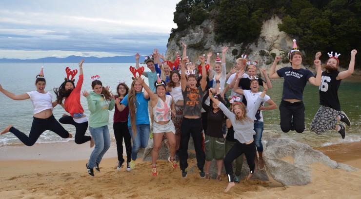 Weihnachten am Strand