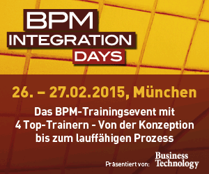 BPM & Integration Days 2015 - Das Trainingsevent zu BPM, ACM und Geschäftsprozessautomatisierung