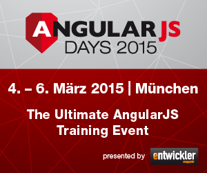 Die AngularJS Days 2015