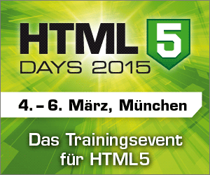 HTML5 Days 2015 in München