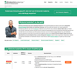 Verbraucherinformationsportal girokontokostenlos.net ist wieder online