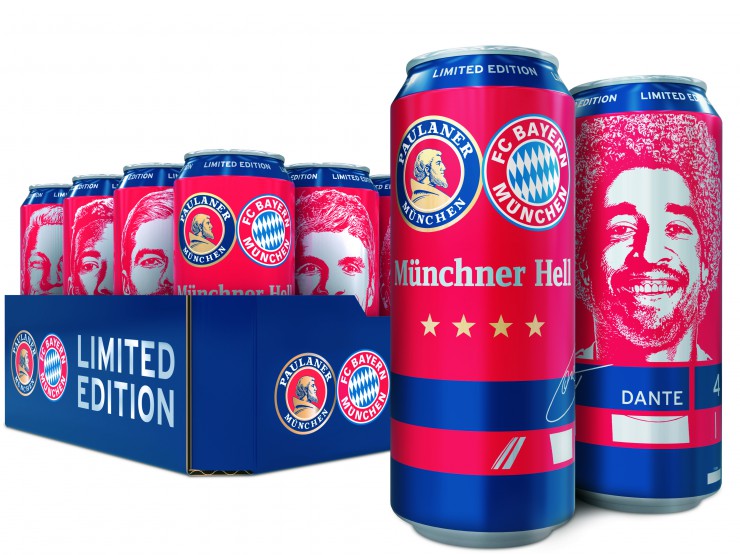 Exklusiv: Paulaner Münchner Hell in der FC Bayern Edition