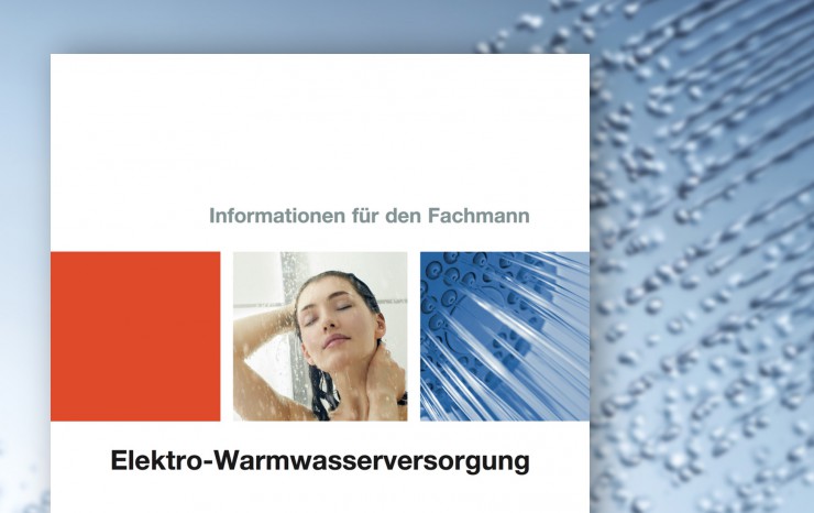 Unterstützung für den Fachmann: Elektro-Warmwasserversorgung auf einen Blick