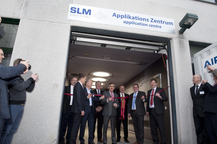 SLM Solutions eröffnet Application Center in Lübeck