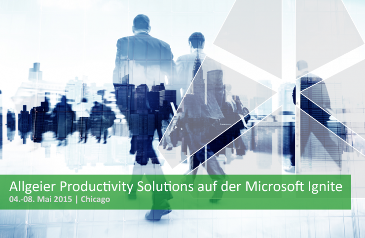 Allgeier Productivity Solutions spricht auf der Microsoft Ignite