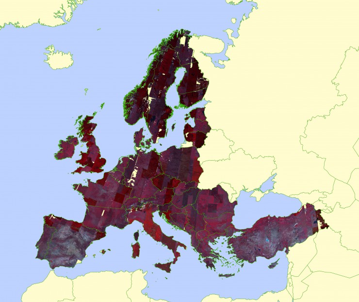 GAF and ESA sign an agreement regarding the delivery of IRS data for the Copernicus Data Warehouse 2014-2020