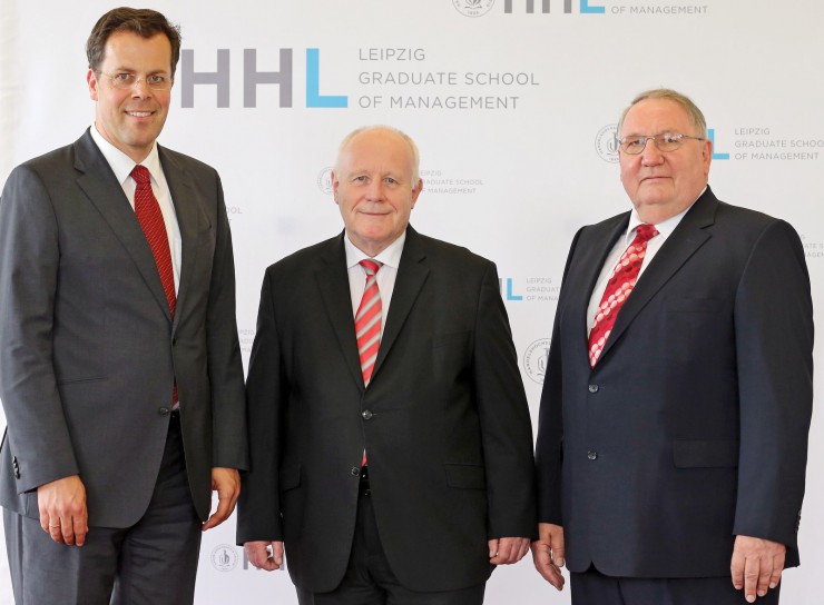 Vorstand der Kramerstiftung bestätigt  - Georg Milbradt engagiert sich weiterhin für Hochschulstiftung der HHL