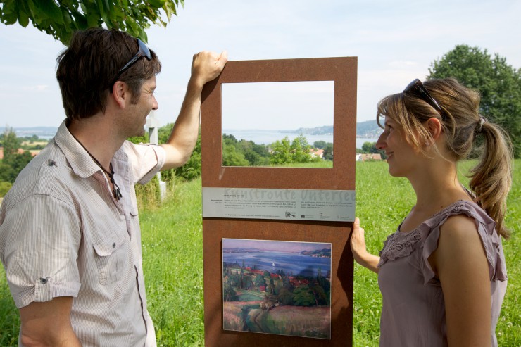 Eine Landschaft wie gemalt