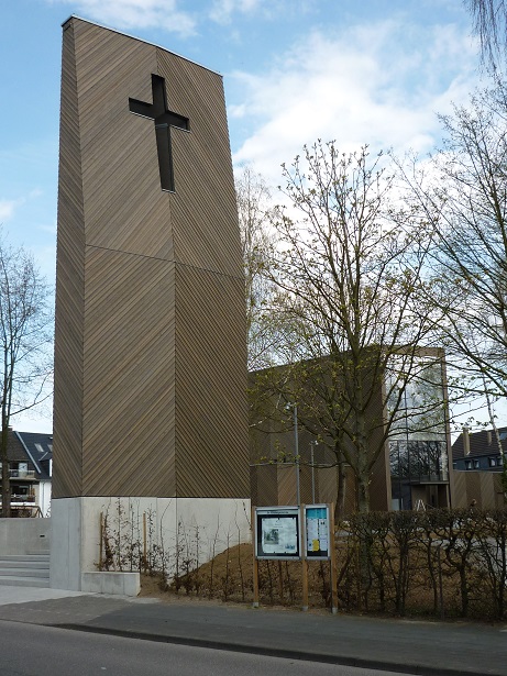 Ein Holzbau, der Eindruck hinterlässt: Immanuel-Kirche Köln