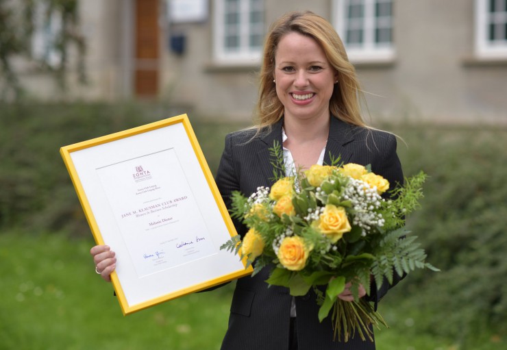 HHL-Absolventin Melanie Diener hilft Frauen aus der Komfortzone