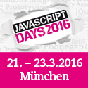 JavaScript Days 2016 im März in München