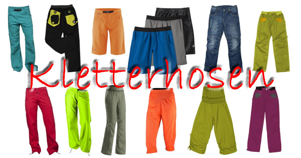 Kletterhosen Shop - finde eine perfekte Kletterhose