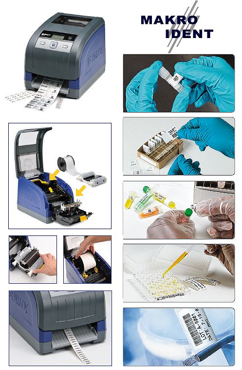 Für den Laboreinsatz: Labor-Etikettendrucker BBP33