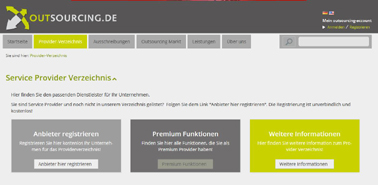 Erste deutsche Ausschreibungsplattform für IT-Outsourcing und Cloud-Services geht online