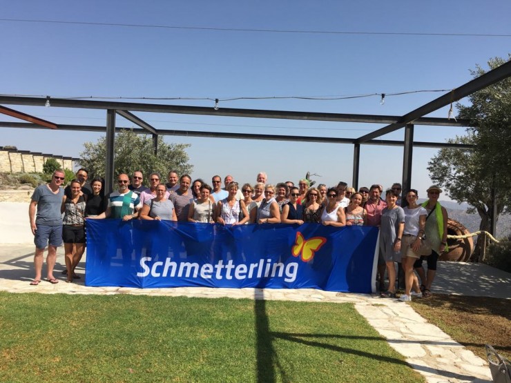 Schmetterling TOP-Partner Treffen im Aldiana Zypern