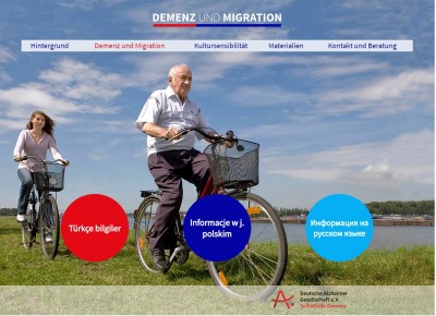 Zum Welt-Alzheimertag 2017:  Neue Webseite zu Demenz und Migration der Deutschen Alzheimer Gesellschaft online