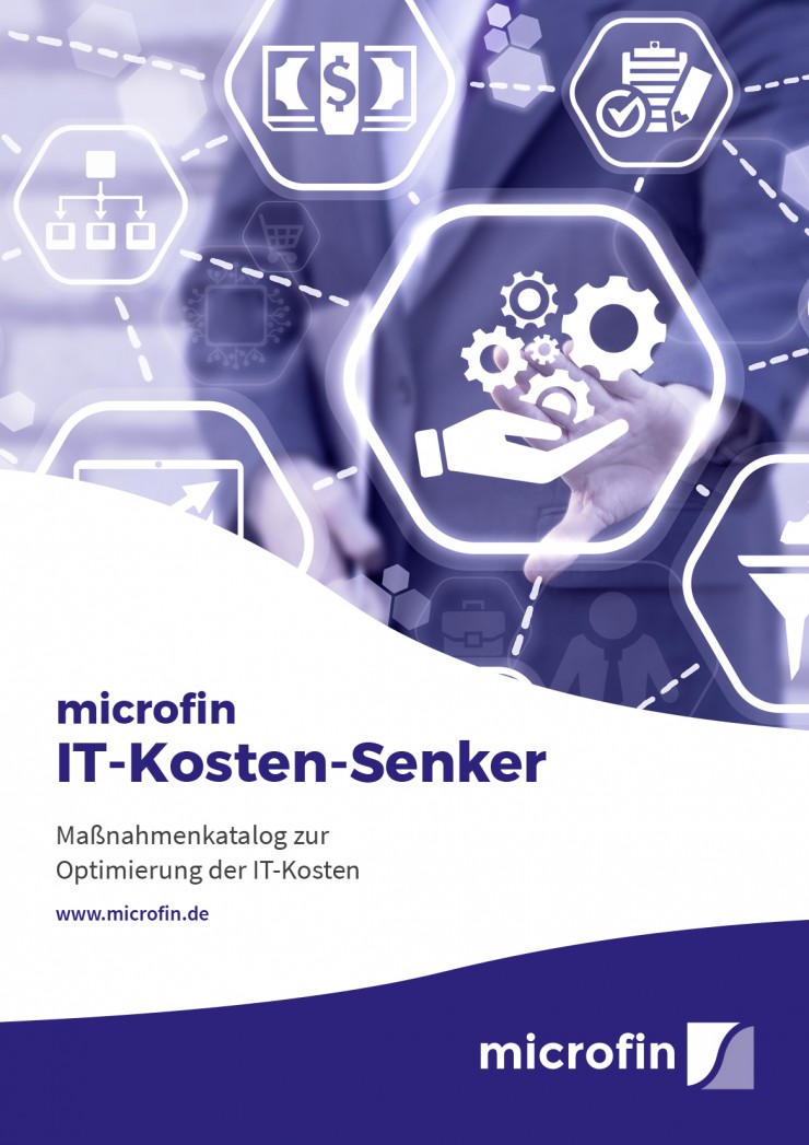 Kostensenkung in der IT: microfin veröffentlicht umfassenden Maßnahmenkatalog