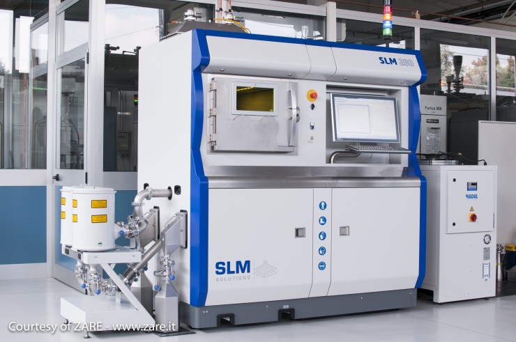 Zare setzt auf die SLM 280 2.0 für die Additive Fertigung in der Luft- und Raumfahrtindustrie