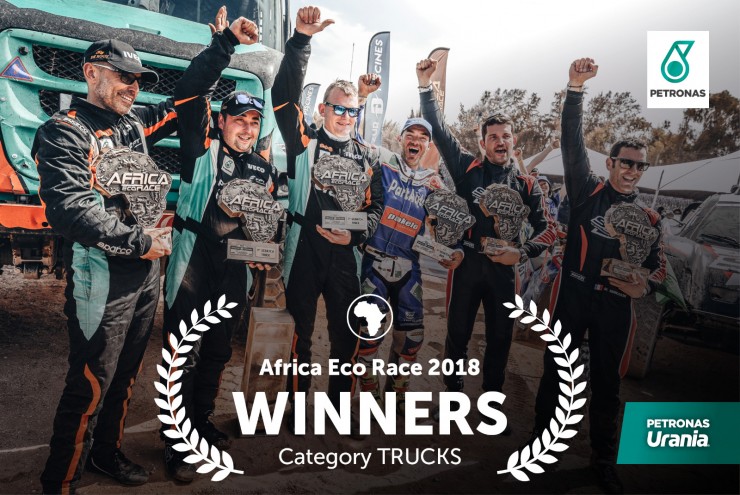 PETRONAS triumphiert beim Africa Eco Race 2018