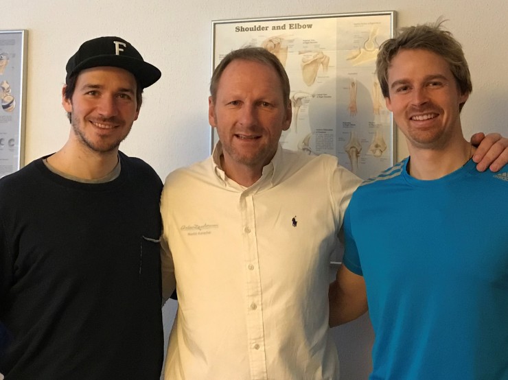 Die Osteopathie hat mir schon immer sehr geholfen / Interview mit den Skirennläufern Felix Neureuther & Stefan Luitz und Osteopath Martin Auracher