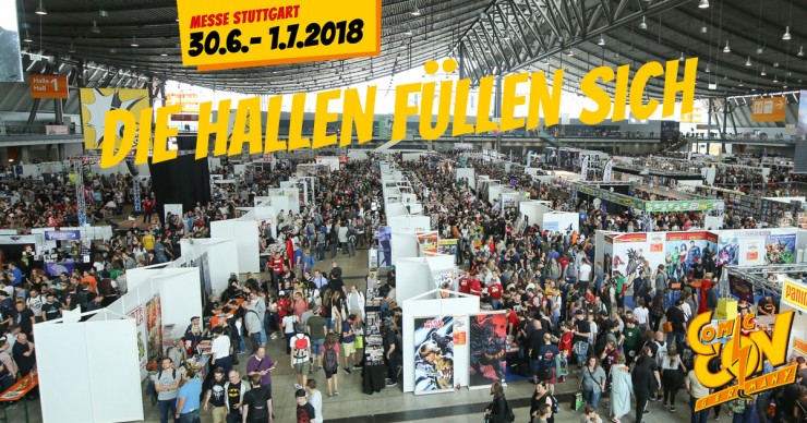 CCON Germany Stuttgart: Die Hallen füllen sich