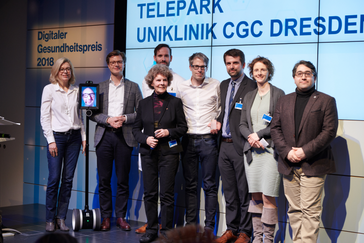 TelePark gewinnt Digitalen Gesundheitspreis:  Forschungsprojekt für Parkinsonpatienten ausgezeichnet